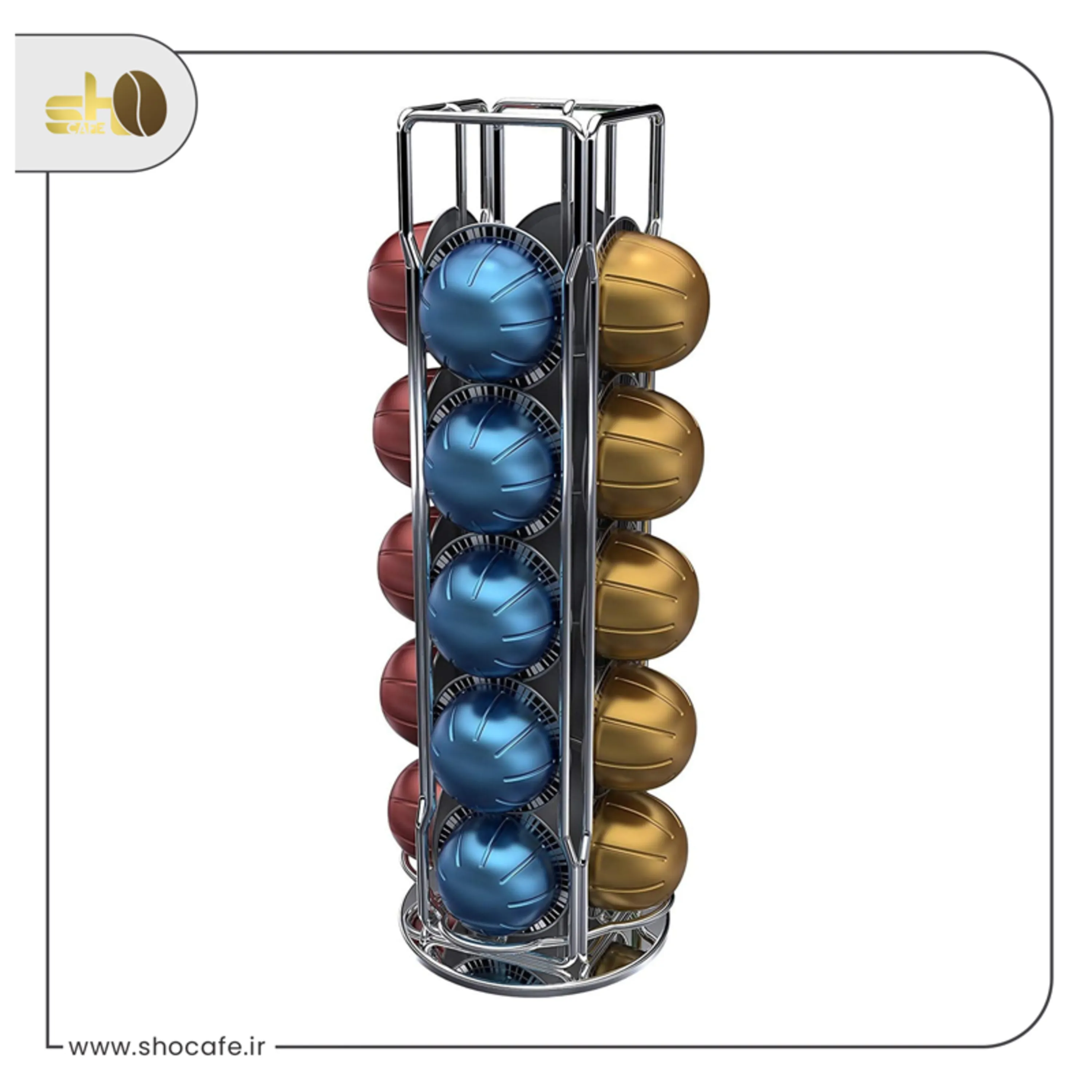 استند کپسول قهوه نسپرسو مدل Vertuoline-سی عددی